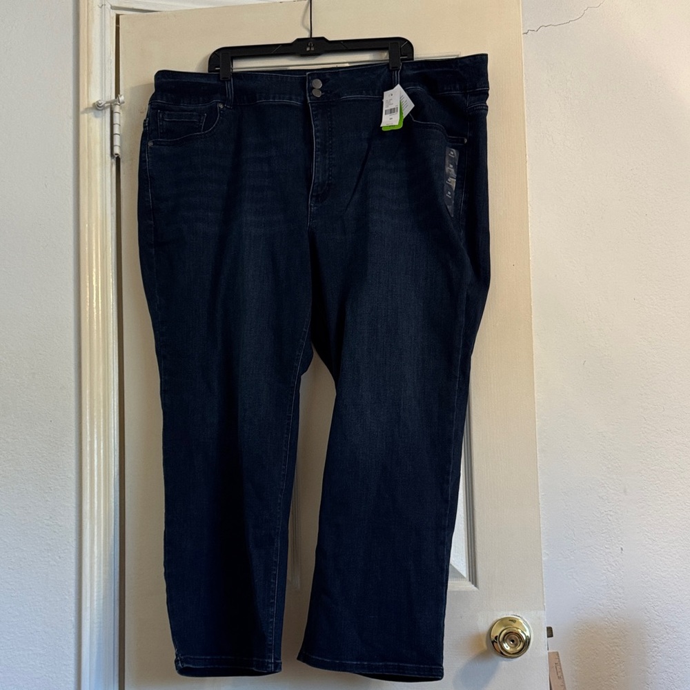 NWT Lane Bryant Women's Dark Blue Jeans